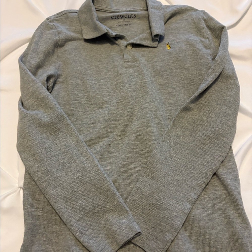 Crewcuts Heather Gray Polo Shirt